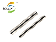 Straight Single Row Pin Header 2.0 Mm Pitch Connector Black