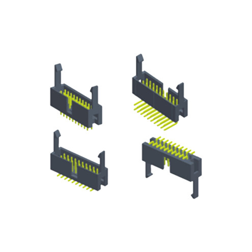 2.54mm Pitch Right Angle Pin Header Gold Plated Dual Row PC3.3