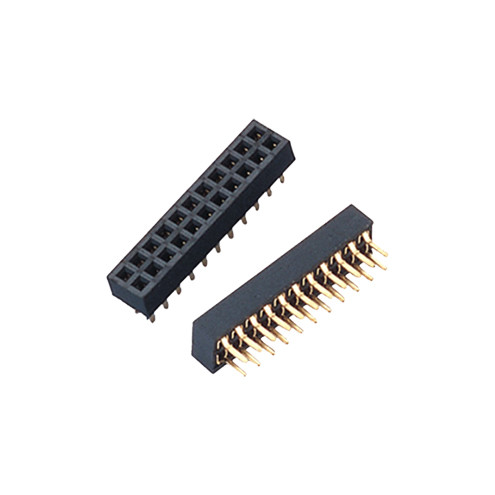 H4.3 O Type Female Header Connector 2.0mm Pitch Straight Inserton